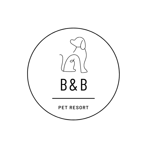 B & B Pet Resort Logo